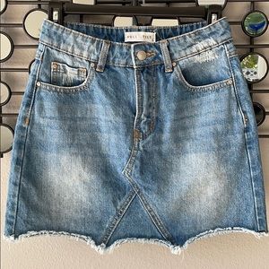 Full Tilt Denim Mini Skirt